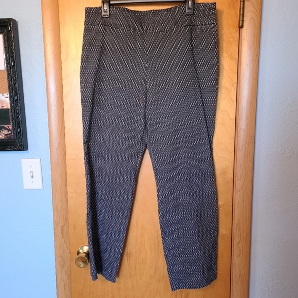 Black and White Patterned Pants